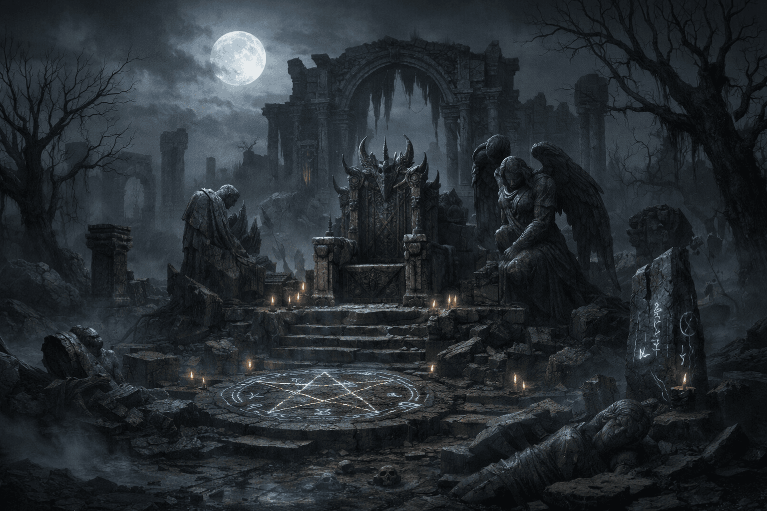 Souls of Revenge lore artwork